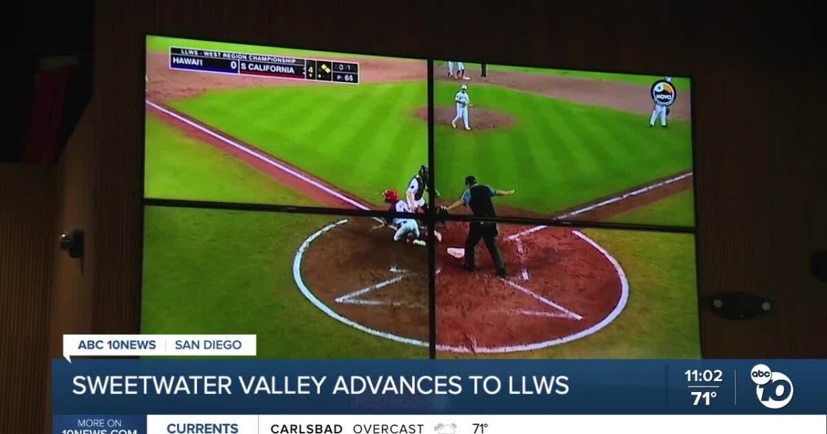 WATCH: Sweetwater Valley advances to Little League World Series