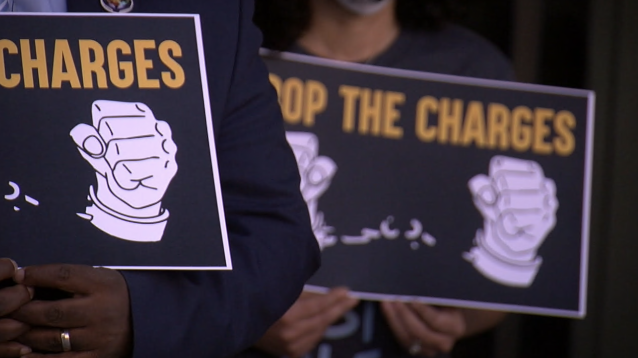 Outrage Over Gang Charges For Police Protesters In Phoenix Outrage Over Gang Charges For Police Protesters In Phoenix