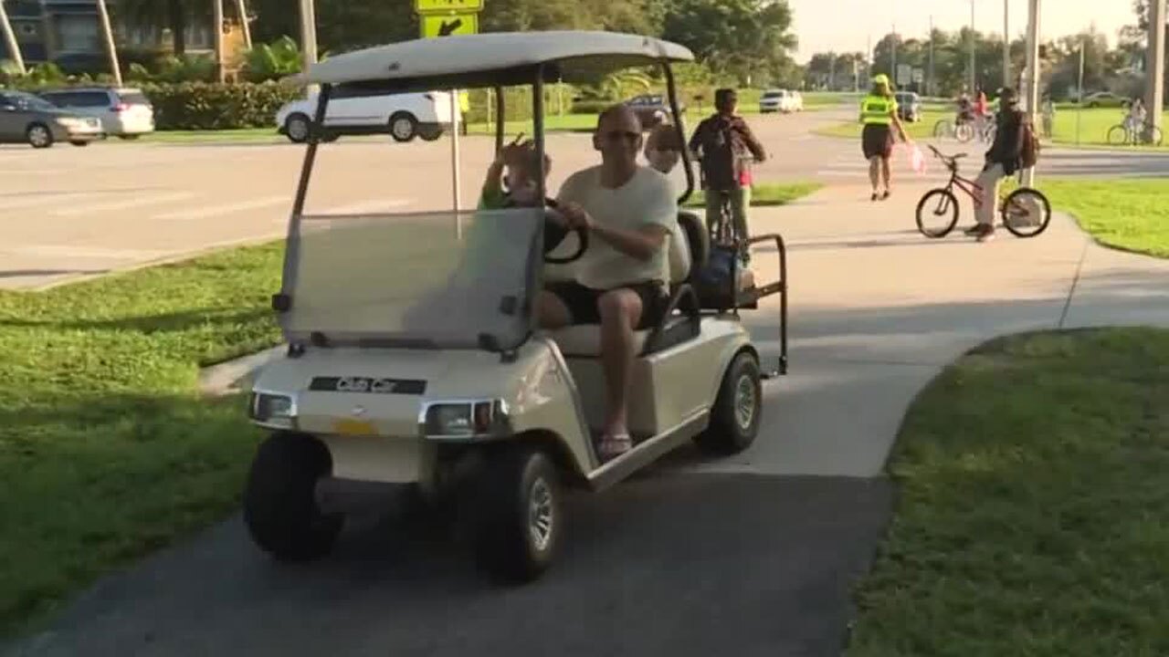 Wellington golf cart