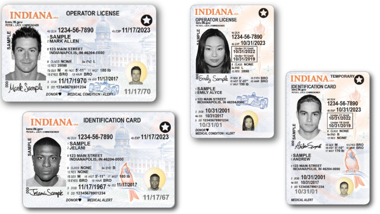 Your Indiana drivers license is getting an upgrade