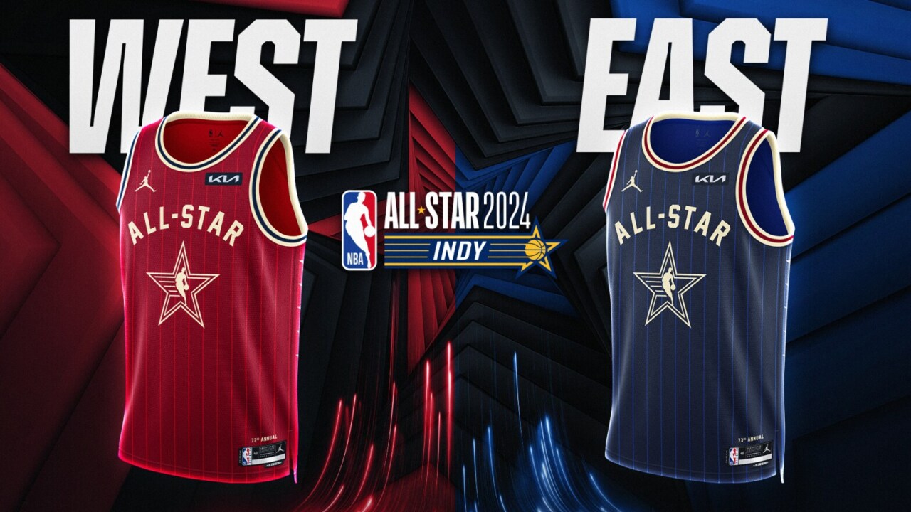 NBA AllStar game jerseys unveiled, features nods to Indy