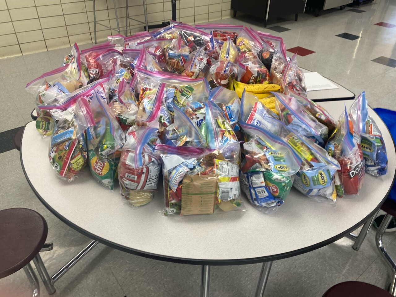 Snack bags made