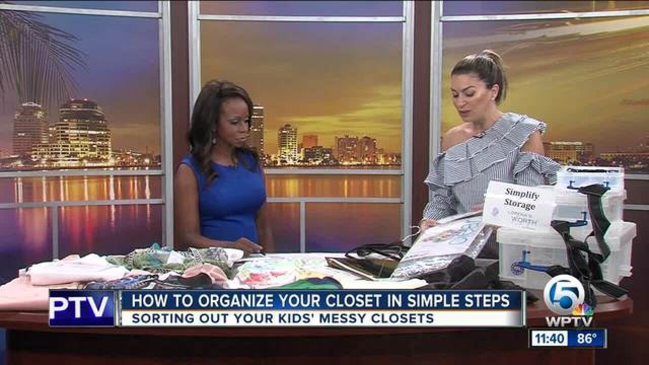 Organize your closet in simple steps
