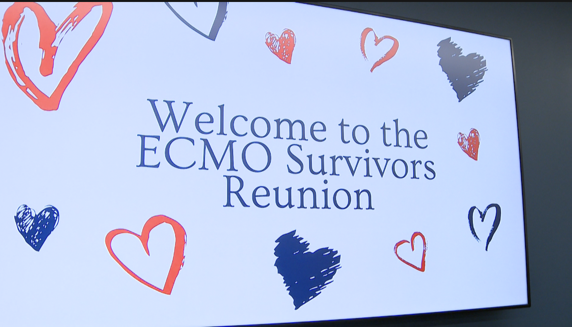 Three ECMO survivors reunion