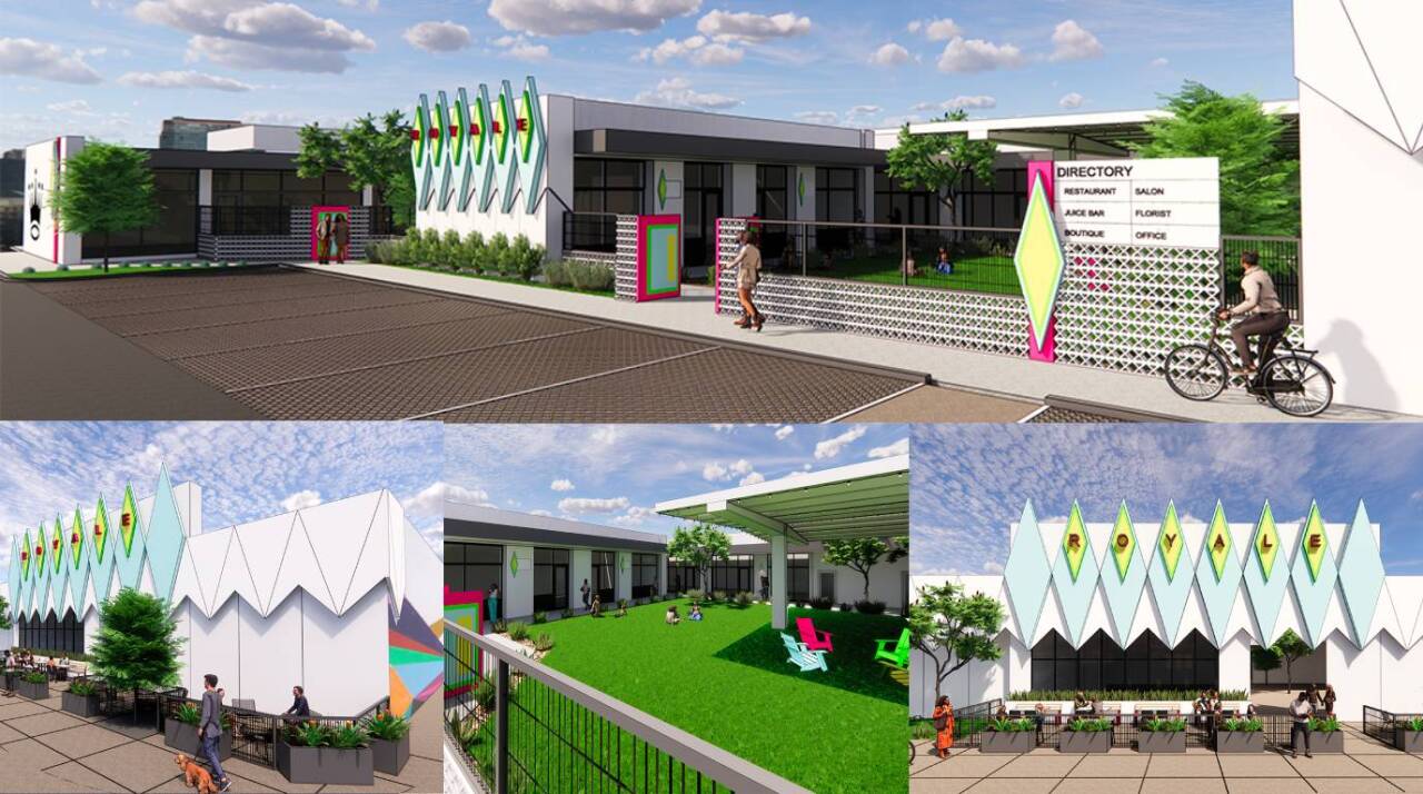 Renderings of The Royale