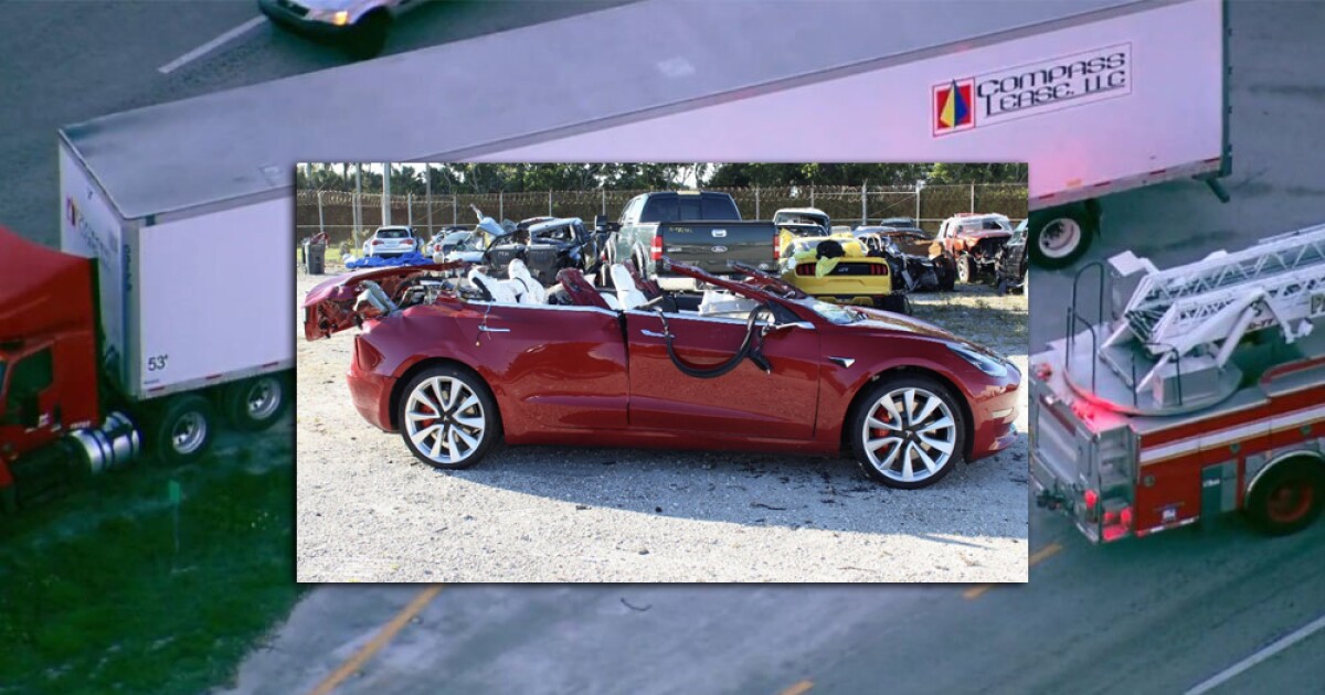 Family Of Tesla Driver Killed In Crash In Suburban Delray