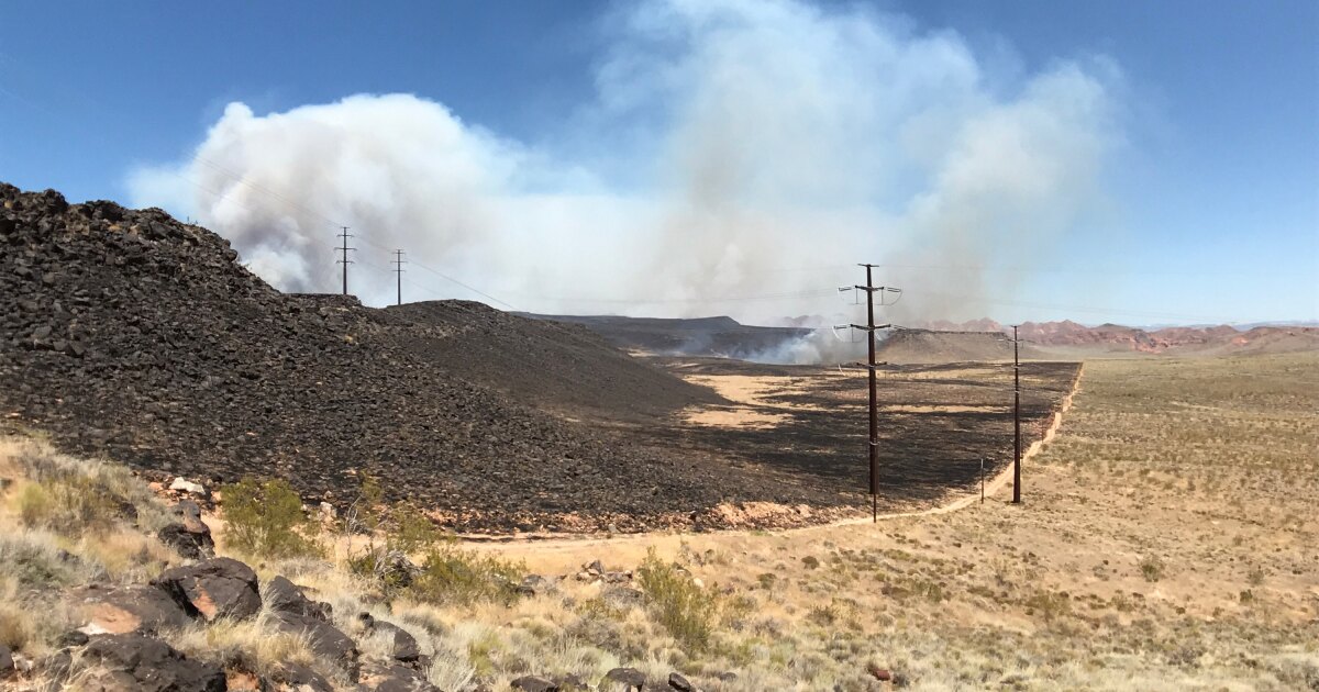 Fresh Blaze Erupts on 2020 Wildfire Burn Area Near St. George Fresh Blaze Erupts on 2020 Wildfire Burn Area Near St. George