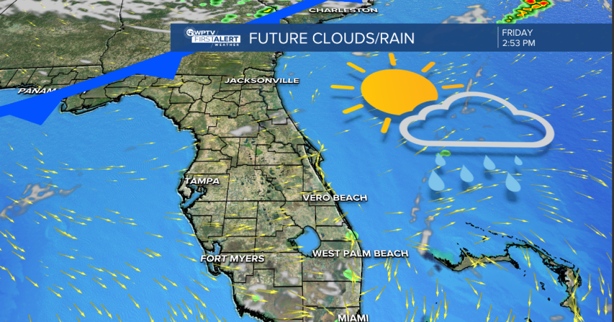Rain clearing late, drier weather on the way