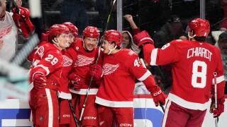 Kraken Red Wings Hockey