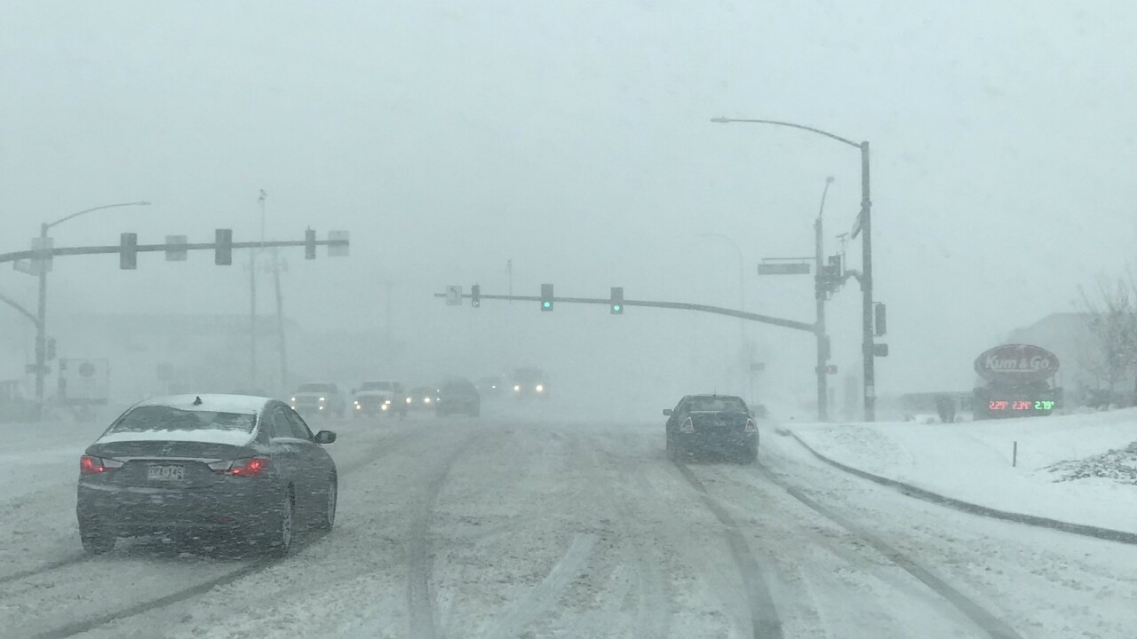 Bomb Cyclone Filmore St in Colorado Springs
