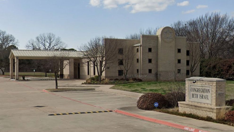 Congregation Beth Israel in Colleyville, Texas.