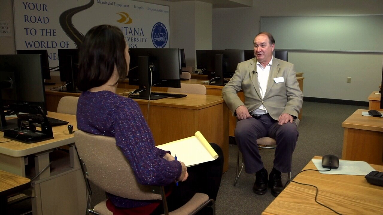 MSU Billings Professor, Brian Gurney