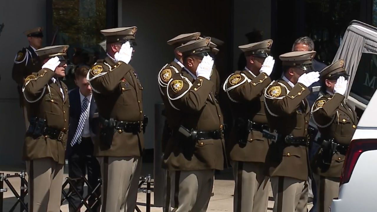 Officer Abelnabi procession