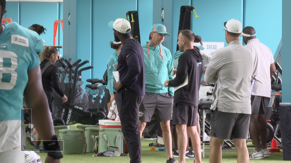 Miami Dolphins Head Coach Jeff Hafley