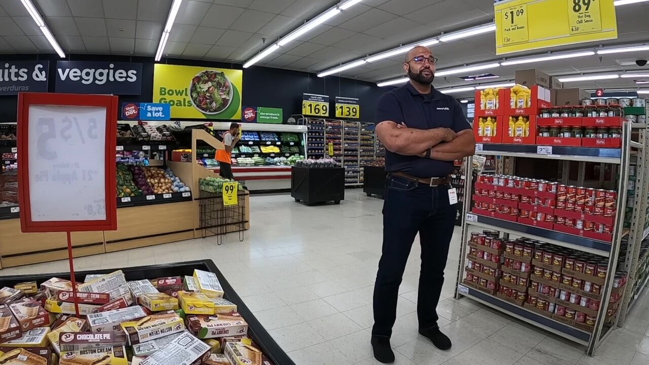 Jerome Bouyer oversees 18 Save A Lot stores in the Cleveland area.