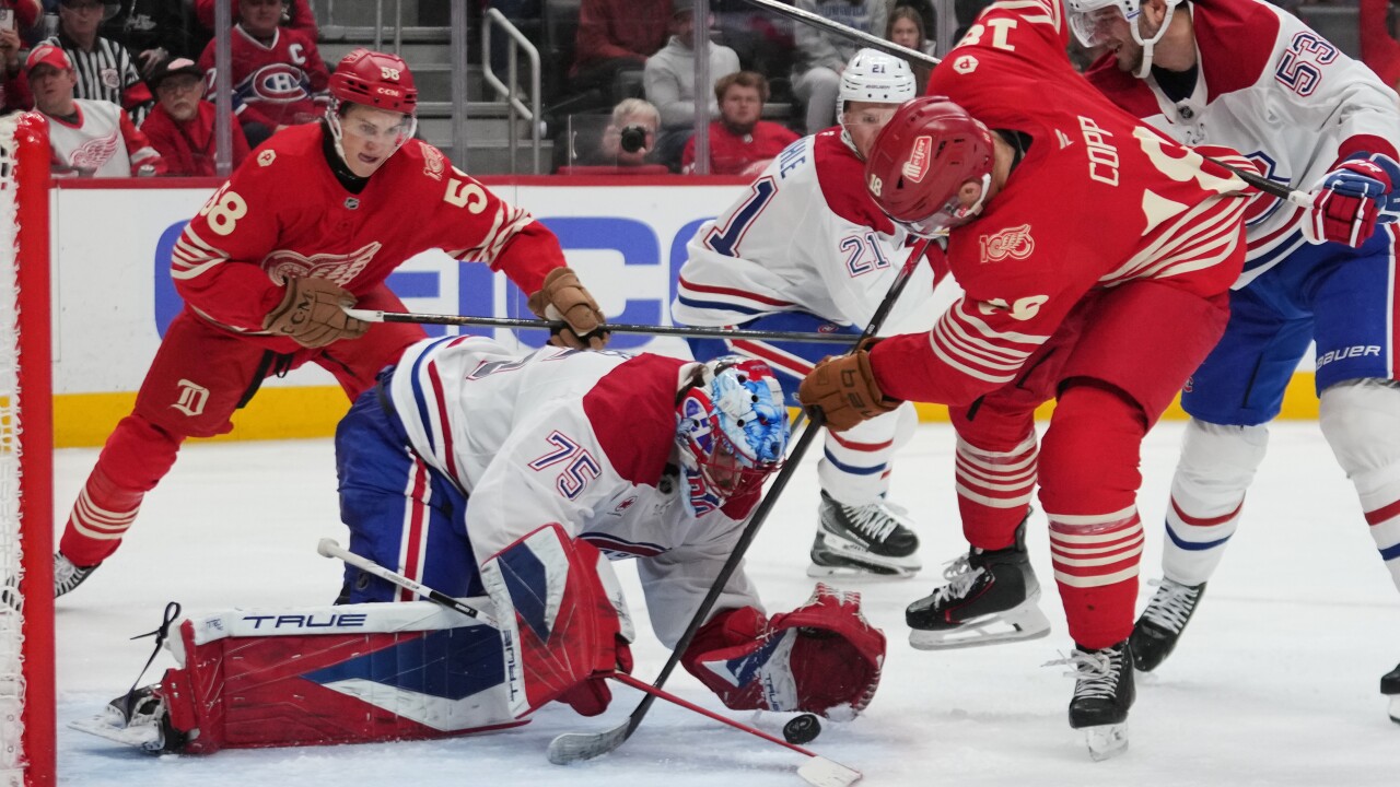 Canadiens Red Wings Hockey