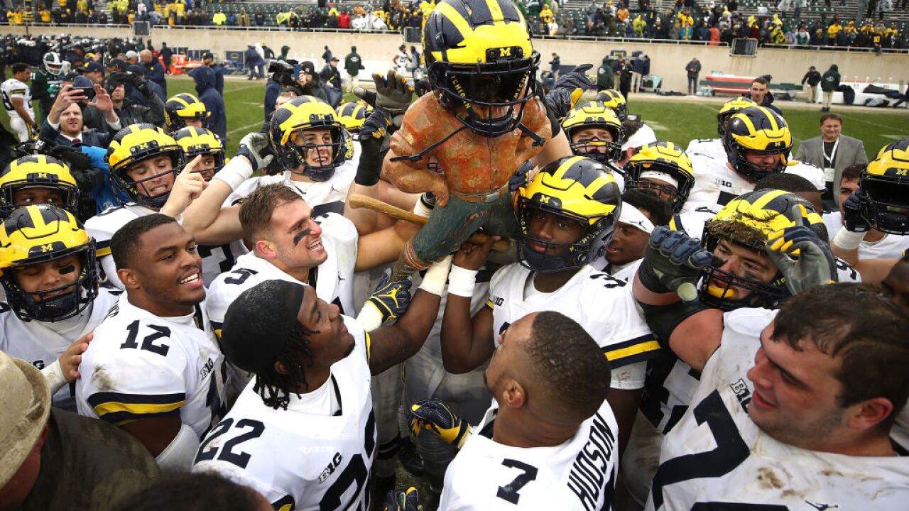 Michigan Vs Michigan State Will Kick Off At Noon On Nov 16
