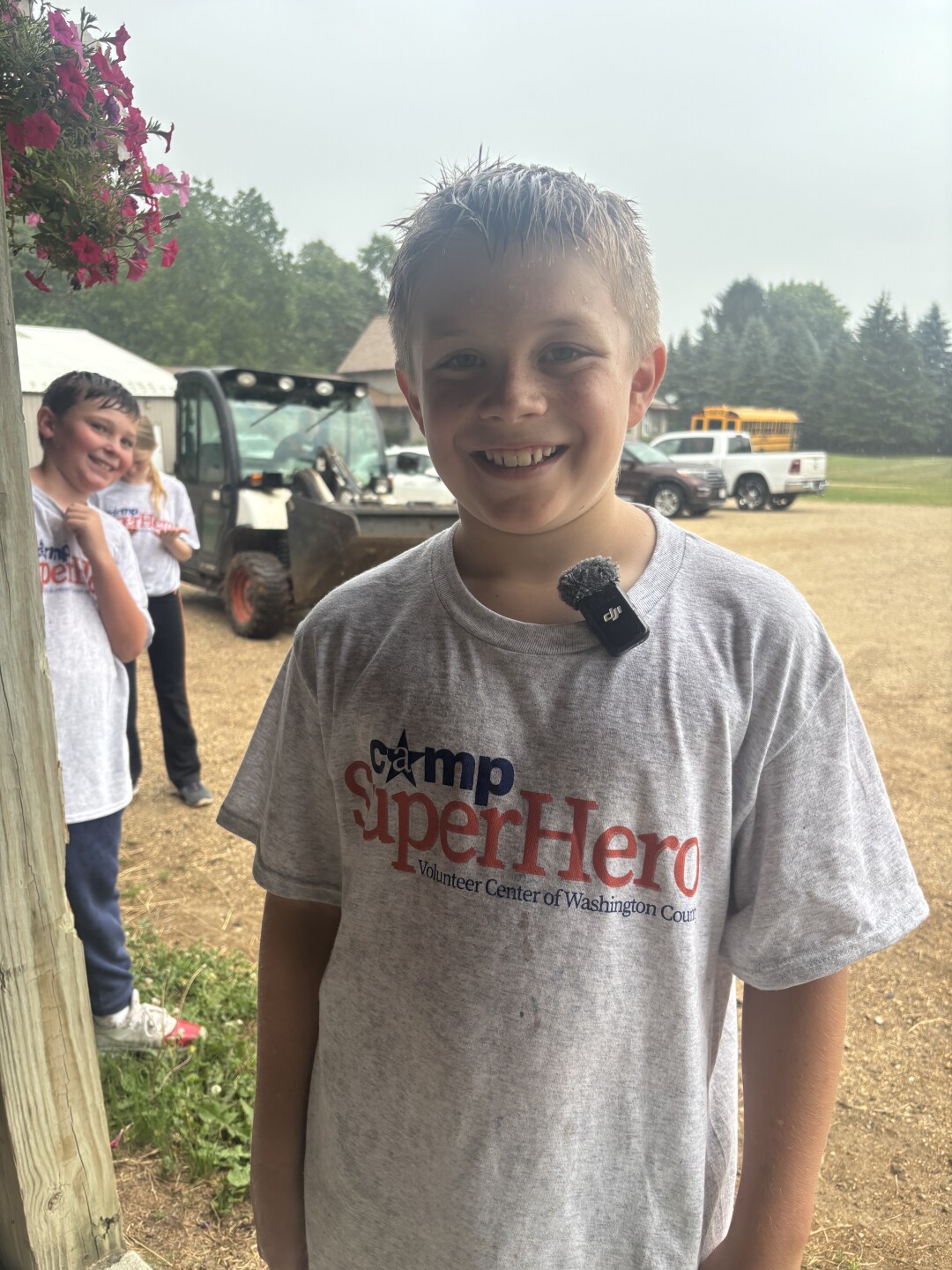 Graham Haugen is a camper at Camp SuperHero