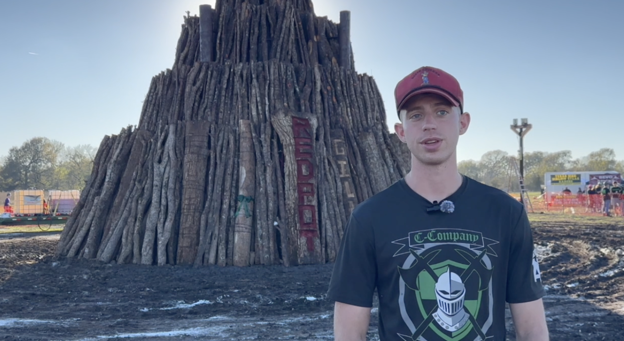 Student-led Aggie Bonfire continues century-old Texas A&M tradition