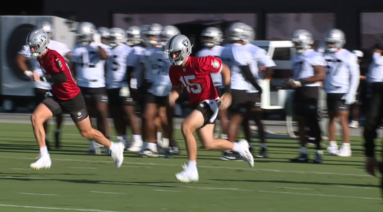 Raiders kick off training camp embracing early morning start time