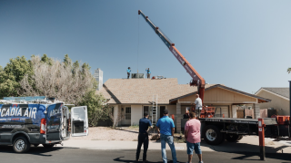 HVAC company helps aid 95 year old woman 