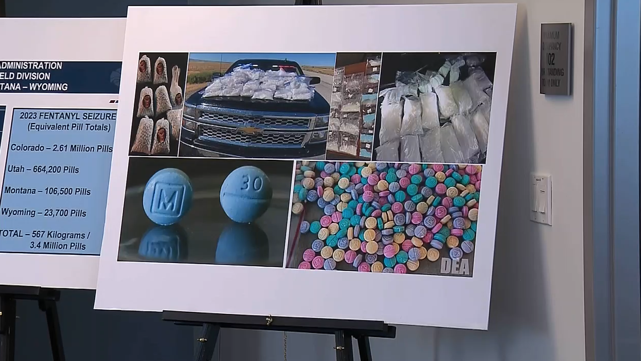 DEA Rocky Mountain Field Division Announces Record Number of Fentanyl Pill Seizures in 2023