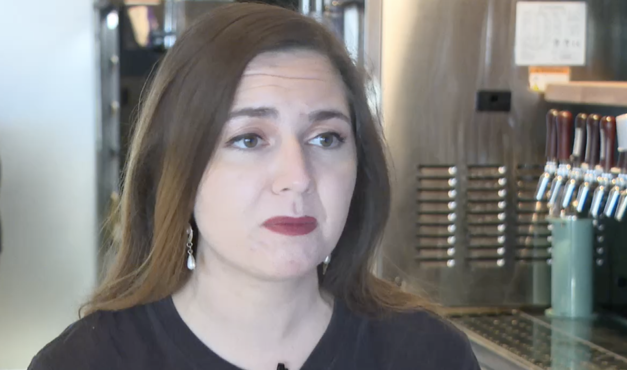 Hannah Jackson store manager at Googan Coffee Stuart is curious about how much business the station will bring to her shop.png