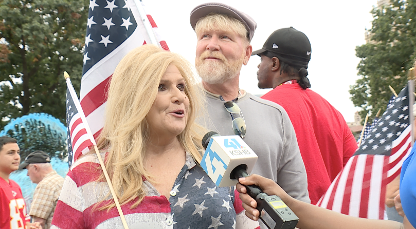 Terri, protestor