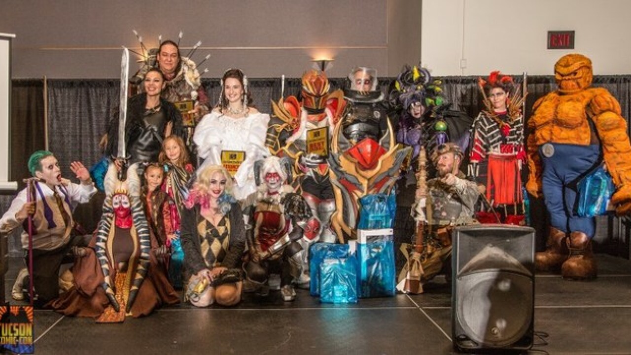 Get into character at Tucson ComicCon's Costume Contest at the TCC