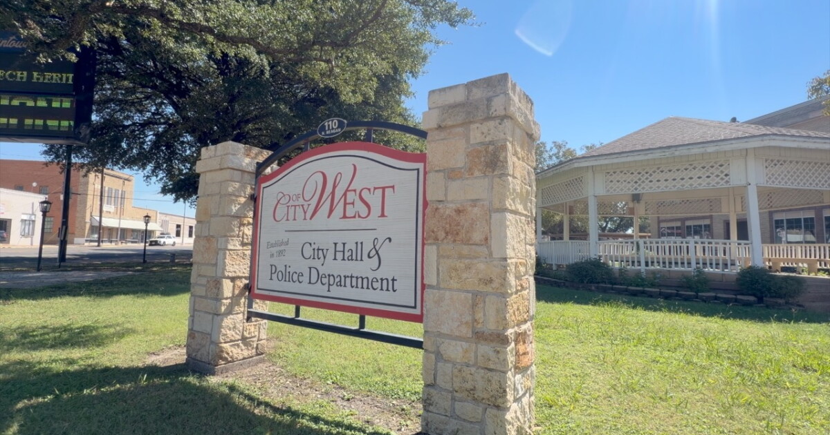 The City of West has new city leaders