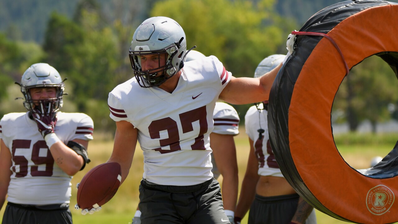 Griz fall football practice