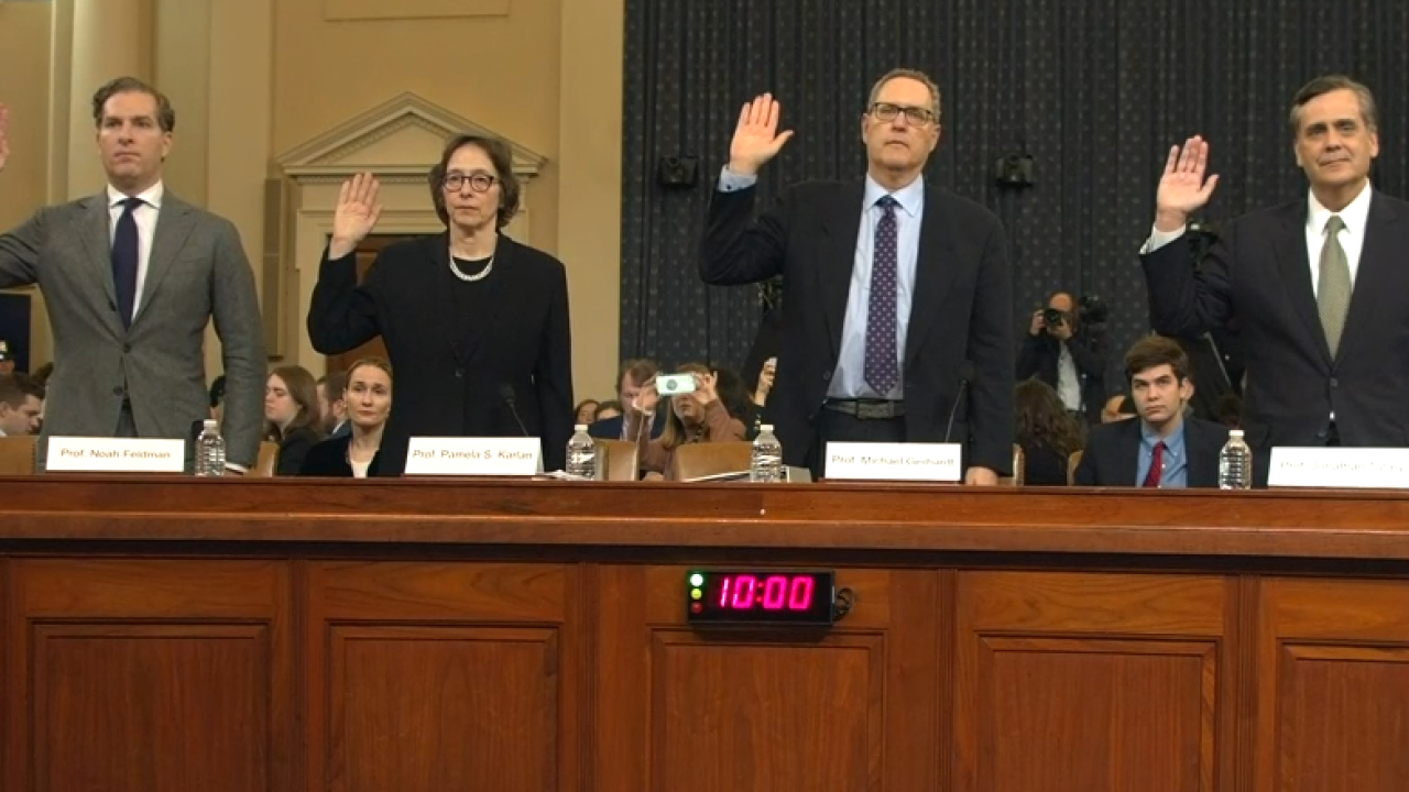 Watch Live Judiciary Committee holds first impeachment hearing