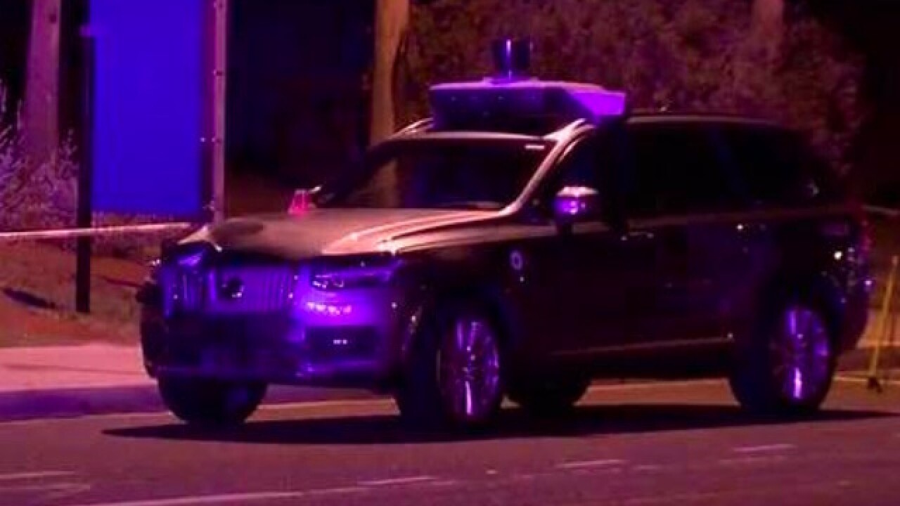 Tempe police investigating Uber crash