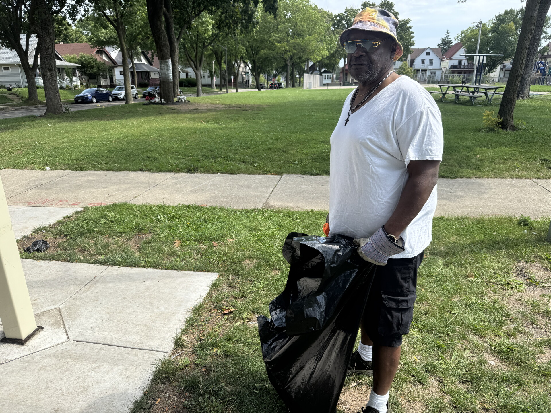 Michael Boyd was upset after learning that Messmer students were robbed by armed suspects. 