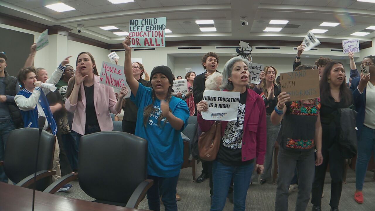 Protest in House subcommittee