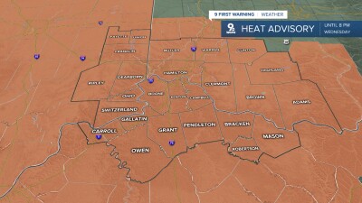 Heat Advisory extended