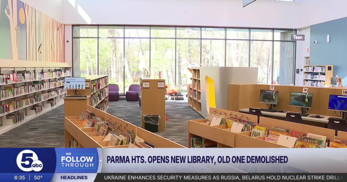 Parra Library Check out the new Parma Heights Library