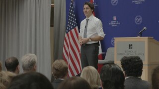 Canadian Prime Minister Justin Trudeau speaks about divisive politics.