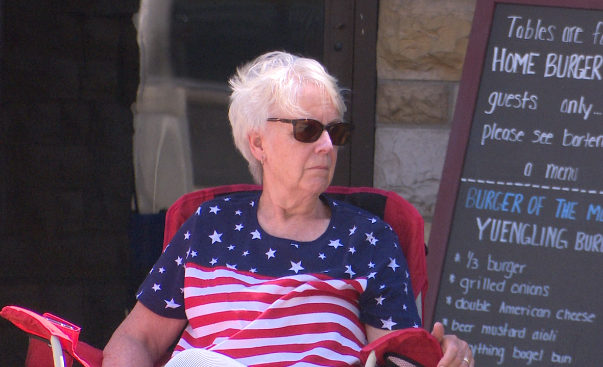Hundreds of spectators also came out to honor our beautiful American flag