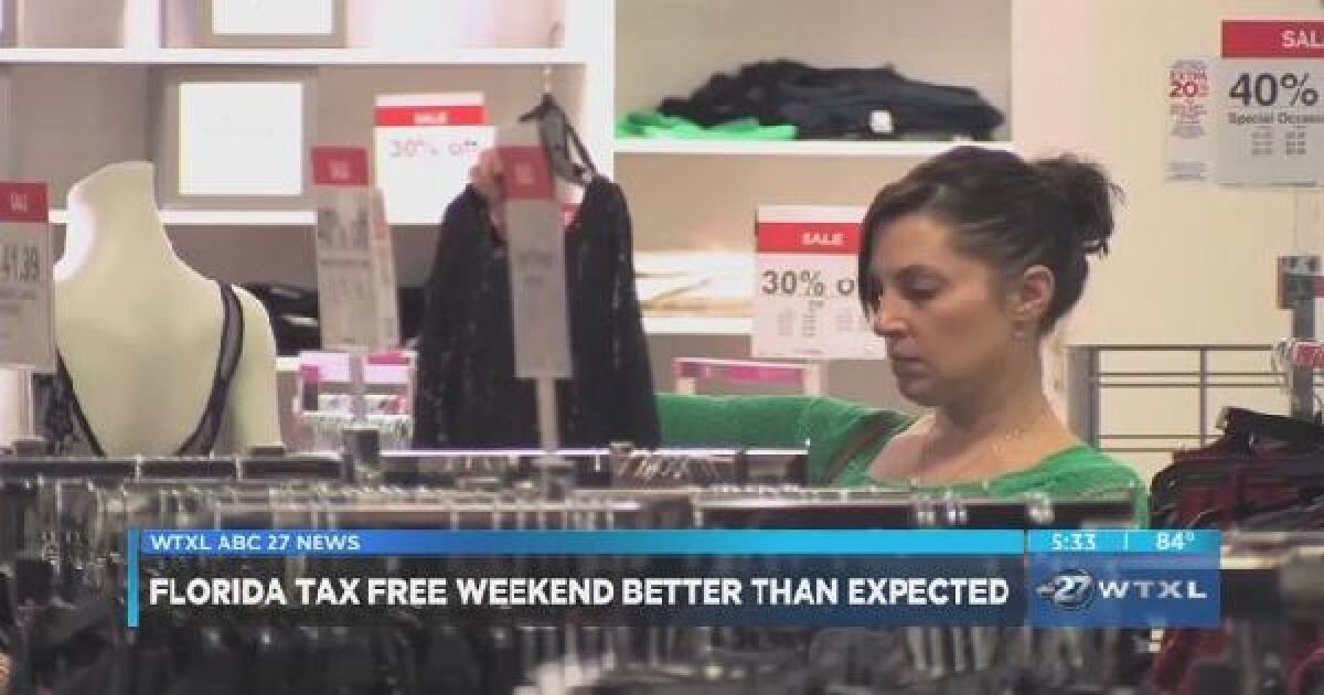 Florida Tax Free Weekend 2025 Savings