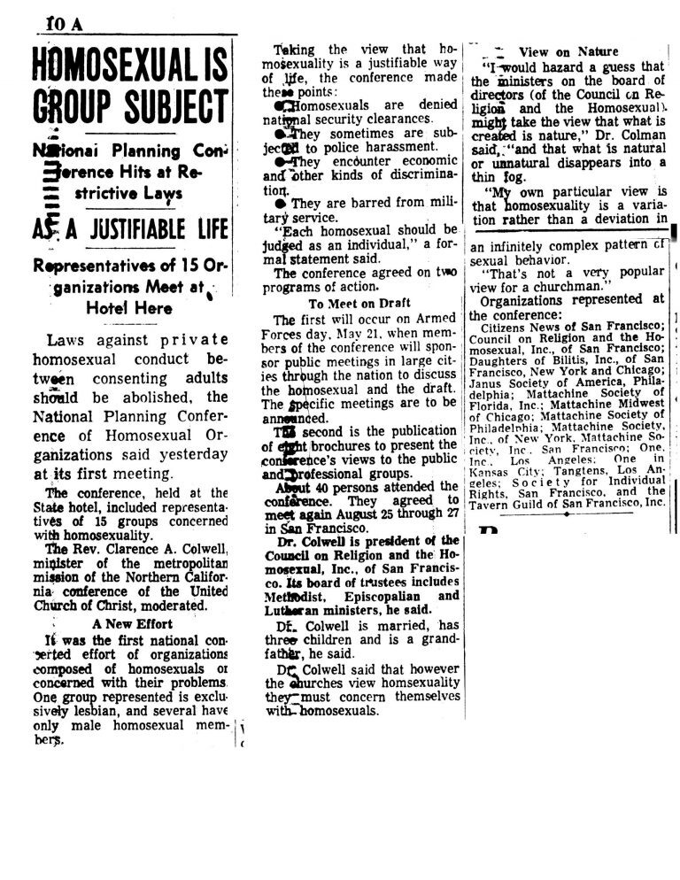 NACHO article 1966