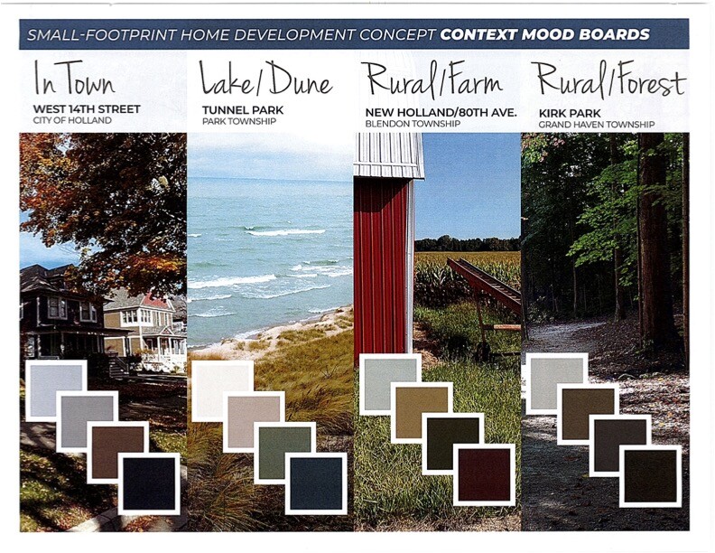 Small-footprint home development concept