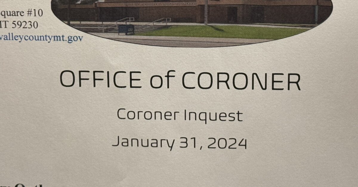 New MT law allows sheriff-coroners to perform inquests for in-custody deaths - Vimarsana News