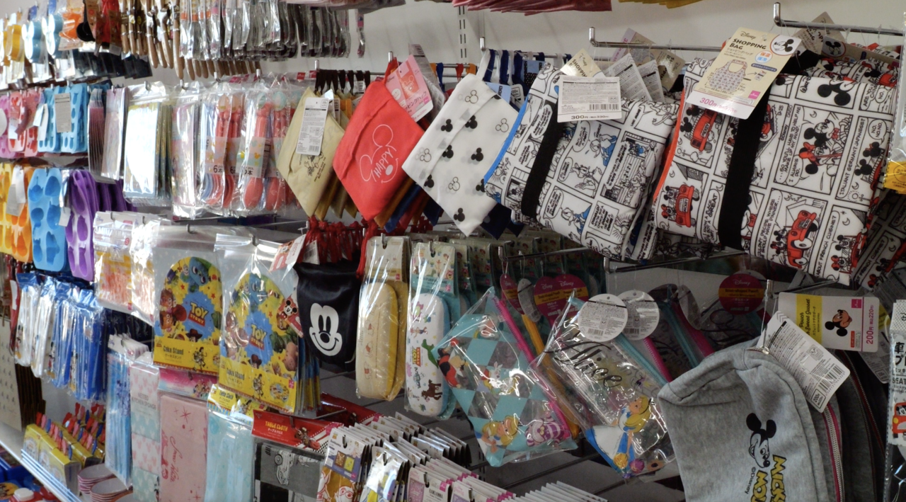 At Daiso you’ll find Disney, Sanrio and several popular characters!
