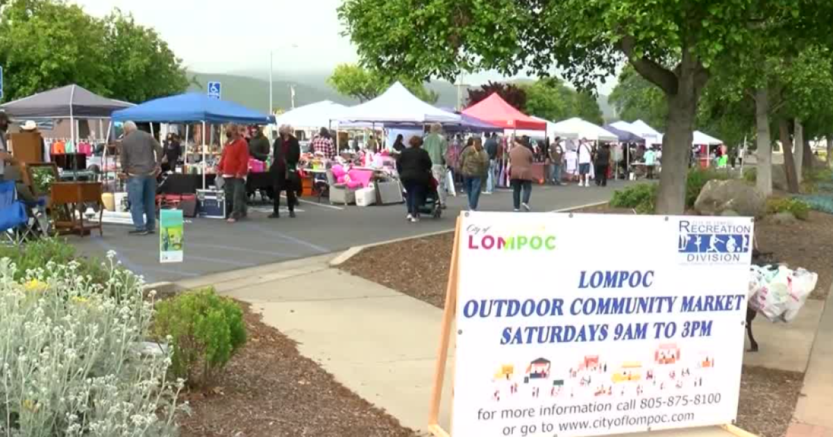 Lompoc Outdoor Community Market returns to downtown Lompoc