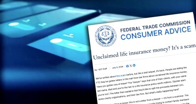 unclaimed life insurance scam