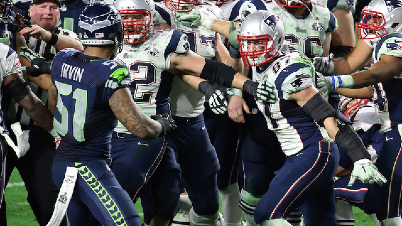 The best photos of Super Bowl XLIX
