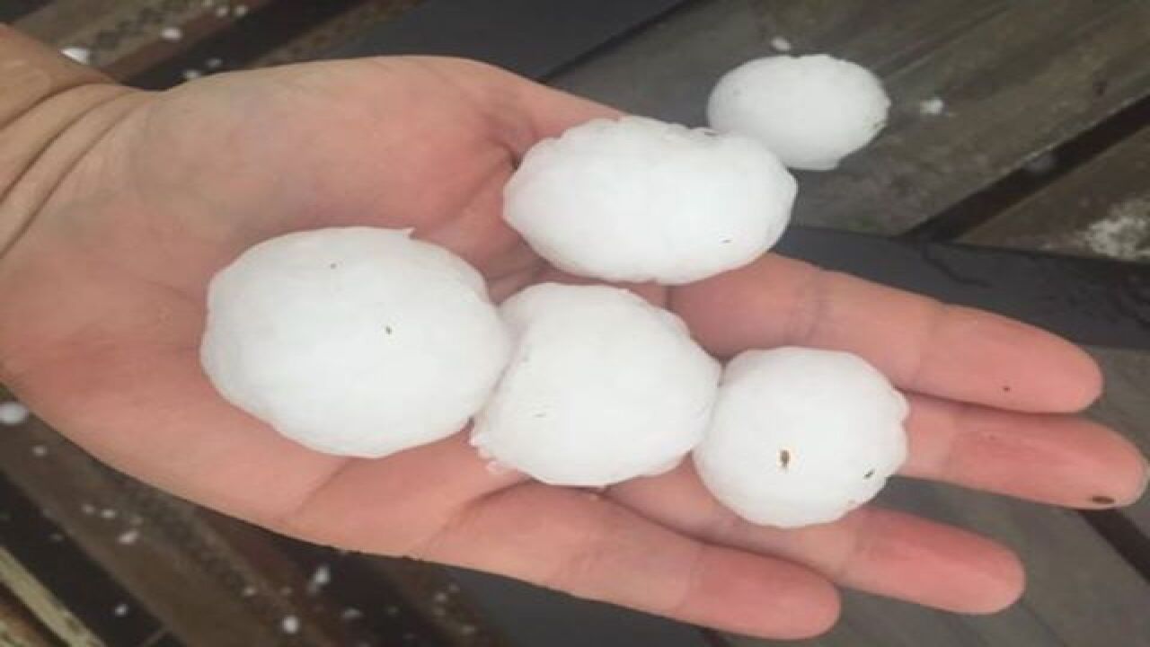 Tornadoes, hail touch down in Eastern Colorado