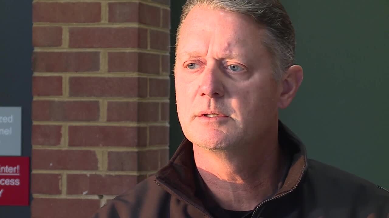 Lt. Col. Chris Hensley with Chesterfield Police