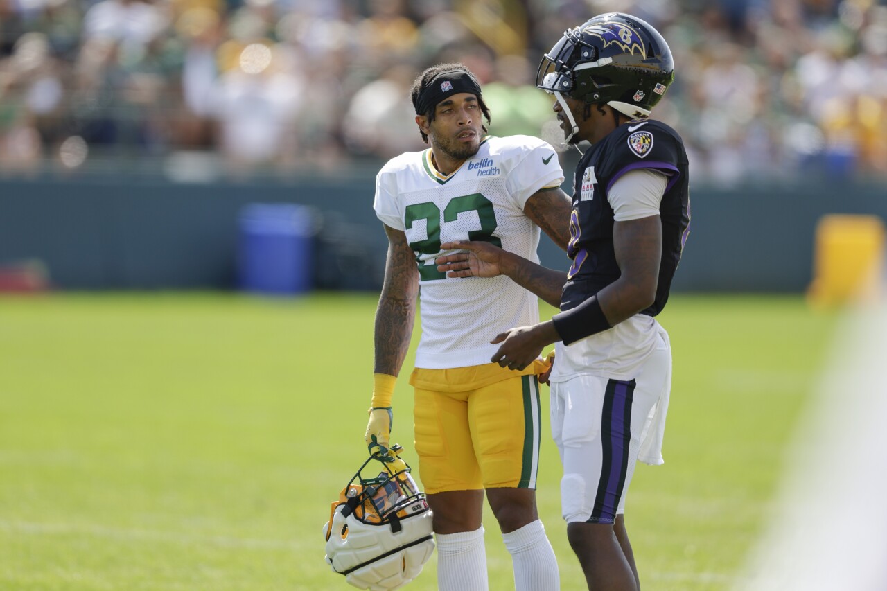 Ravens Packers Football